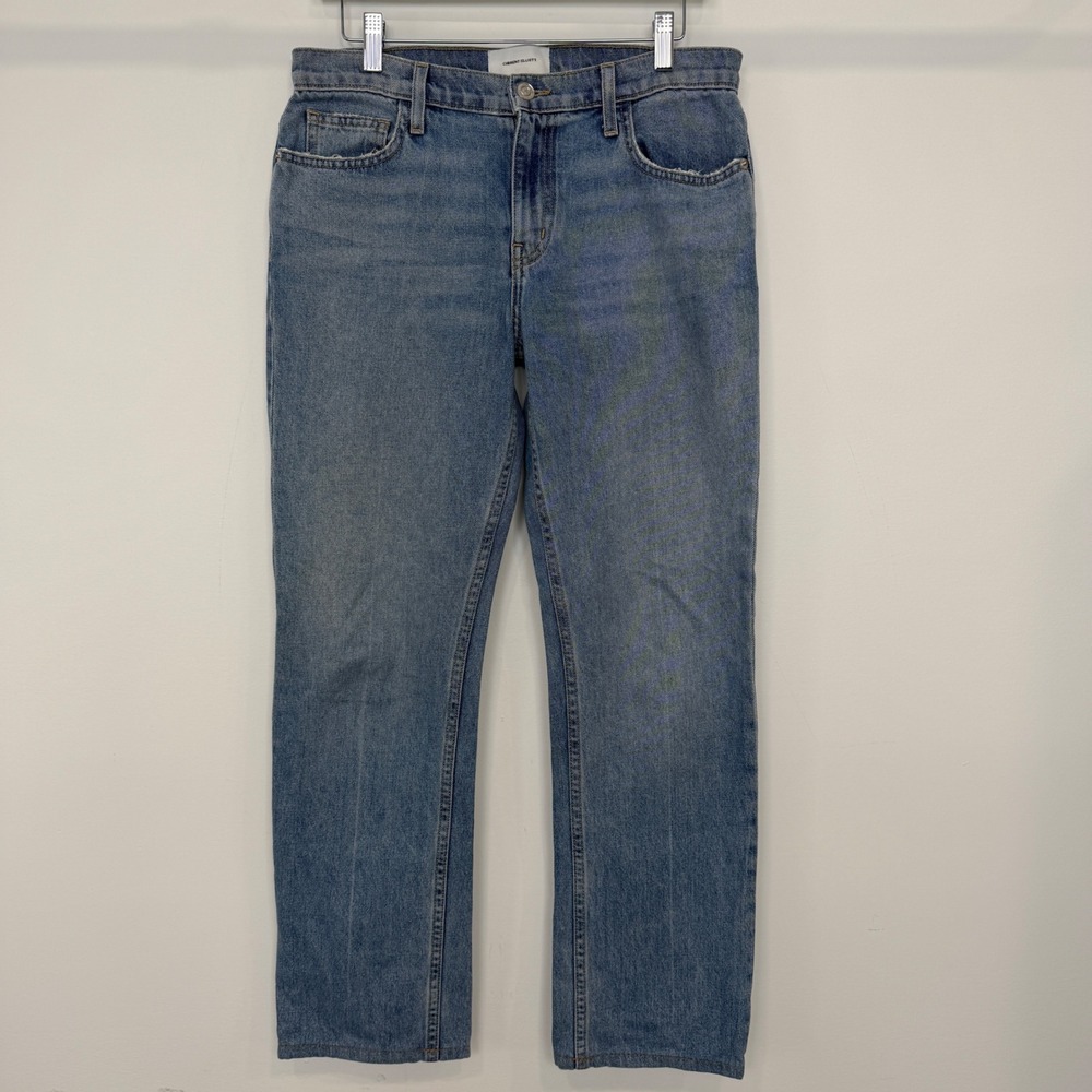 Current Elliott Poker Old Scene Blue Straight Leg Jeans Size 27